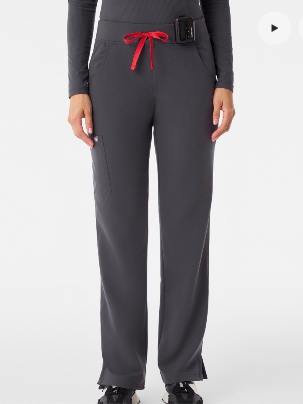 Figs women’s Kade scrub pants charcoal XXS/R NWT